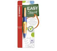 STABILO EASYergo 1.4 - Porte-mine ergonomique - 1 stylo + 3 mines HB - Gaucher - orange/bleu