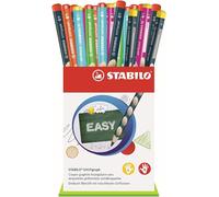 STABILO EASYgraph - Crayon graphite ergonomique - Pot x 36 crayons HB - 30 droitiers + 6 gauchers