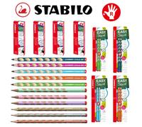 Stabilo EASYgraph | Crayons Pour Droitiers | B, HB, 2B | Crayons D'Écriture