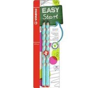 Stabilo Easygraph - Crayon d'écriture pour droitier bleu