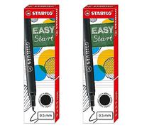 STABILO EASYoriginal Lot de 6 recharges pour roller ergonomique Noir
