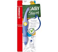 STABILO EASYoriginal pastel - Stylo roller - Blister x 1 stylo ergonomique rechargeable - Nuage de bleu - Gaucher