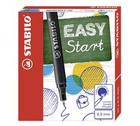 STABILO EASYoriginal - Recharges pour stylo roller ergonomique - Lot x 20 recharges - Encre bleue effaçable - pointe 0,5 mm