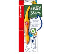 STABILO EASYoriginal - Stylo roller ergonomique rechargeable jaune / orange - Droitier