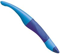 STABILO EASYoriginal - Stylo roller - stylo ergonomique rechargeable - Bleu - Gaucher