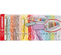 STABILO EO275/18-02-5 STABILO Textmarker swing cool NatureCOLORS, 18er Tischset