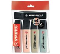 Stabilo Etui De 5 Surligneur Boss Original Naturecolors