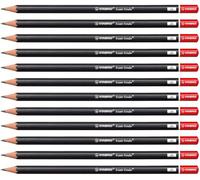 STABILO Exam Grade - Lot de 12 crayons graphites - 2B