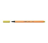 STABILO Feutre Pen 88 – Pointe calibrée 0,4 mm – Jaune moutarde 67
