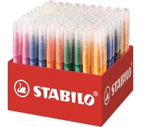 Stabilo Feutre de coloriage power max Box XL 140 ST/18 couleurs