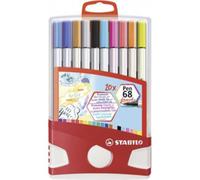 Stabilo Feutre De Dessin Pen 68 Brush, Colorparade De 20 0,000000 Noir