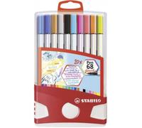 Feutre pinceau - STABILO Pen 68 brush- étui colorparade x 20 feutres- coloris assortis