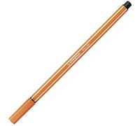 STABILO Feutre de Dessin PEN 68 Pte ogive Moyenne 1 mm Vermillon clair