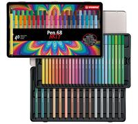 STABILO Pen 68 stylo-feutre Multicolore 40 pièce(s)