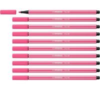 STABILO Feutre de Dessin PEN 68 Pte ogive Moyenne 1 mm Rose