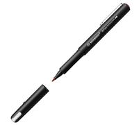 STABILO – Stylo-feutre Dr!ver – Pointe moyenne 0,8 mm – Corps en plastique biosourcé – Encre rouge