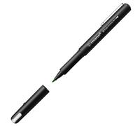 STABILO Stylo-feutre Dr!ver pointe moyenne (0,8 mm) - Corps en plastique biosourcé - Encre Vert