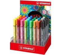 Stabilo Feutre Pen 68 Max, Étui De 32 Arty, Présentoir