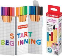 STABILO Fineliner point 88 18er Zick-Zack Set de table
