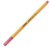 STABILO Fineliner point 88 Largeur de trait : 0,4 mm rouge fluo