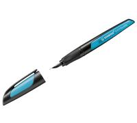 STABILO Füller EASYbuddy M schwarz/himmelblau