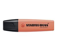 STABILO Highlighter Set, 4-Colors, Pastel, 70/140, Mellow Coral Rosso
