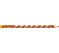Stabilo Lot De 12 Crayons De Couleur Ergonomique Easycolors Gaucher Orange