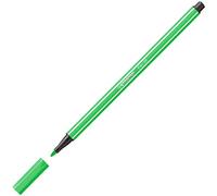 STABILO Lot de 12 Feutres de Dessin PEN 68 Pte ogive Moyenne 1 mm Vert clair