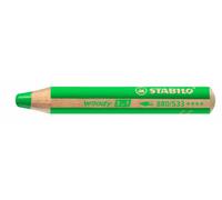 Stabilo Crayon Aux Talents Multiples Woody 3 In 1, Rond
