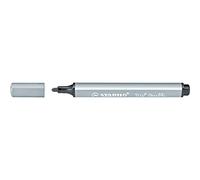 STABILO Lot de 3 Feutres coloriage Trio Scribbi Triangulaire Pte Large Gris Eléphant