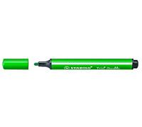 STABILO Lot de 3 Feutres coloriage Trio Scribbi Triangulaire Pte Large Vert