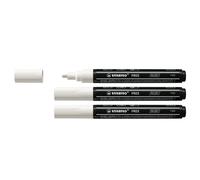 Marqueur acrylique - STABILO FREE T300 - 1 marqueur peinture - Pointe moyenne - blanc