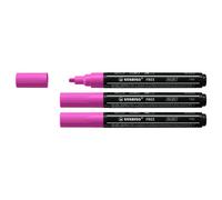 Stabilo Lot De 3 Marqueurs Pointe Moyenne Free Acrylic T300 Lilas