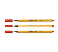STABILO point 88 88/40 Stylo feutre fin rouge 0.4 mm