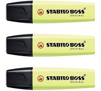 STABILO Surligneur Boss Original Pastel – Zeste de Citron Vert
