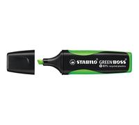 Stabilo Lot De 3 Surligneurs Green Boss Pte Biseautée 2-5 Mm Vert