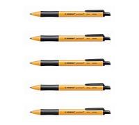 STABILO Stylo bille rétractable pointball pointe moyenne - Encre noire