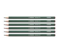 Stabilo Lot De 6 Crayons Papier Graphite Othello Héxagonal 2b