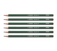 STABILO Lot de 6 Crayons papier Graphite Othello Héxagonal 4B