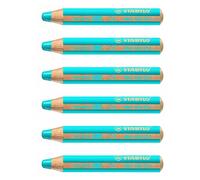 Stabilo Crayon Aux Talents Multiples Woody 3 In 1, Rond,