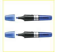 STABILO Surligneur LUMINATOR pointe biseautée 2-5 mm - Bleu