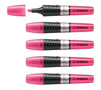 STABILO LUMINATOR - Surligneur - Lot x 5 surligneurs fluo - Rose