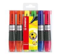 STABILO Lot de 3 Etuis de 6 Surligneurs LUMINATOR Pte Biseautée 2-5 mm Assortis