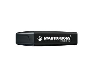 Stabilo Marqueur Boss Original - Pointe ciseau noire - 10 pièces