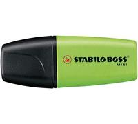 STABILO marqueur Fluorescente Boss Mini. Largeur Trait 2 - Couleur Vert.