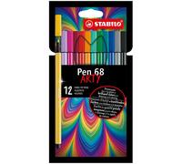 Stabilo Marqueur Pen 68 Arty 12 Unités
