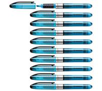 STABILO NAVIGATOR - Surligneur - Lot x 10 surligneurs fluo - Bleu