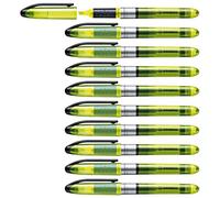 STABILO Surligneur NAVIGATOR Lot de 10 surligneurs fluo Jaune