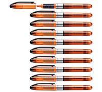 STABILO NAVIGATOR - Surligneur - Lot x 10 surligneurs fluo - Orange