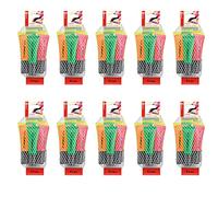 Stabilo Neon Lot de 10 surligneurs - 4 jaunes, 2 verts, 1 orange, 1 rose